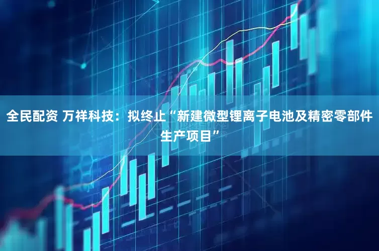 全民配资 万祥科技：拟终止“新建微型锂离子电池及精密零部件生产项目”