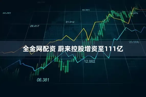 全金网配资 蔚来控股增资至111亿